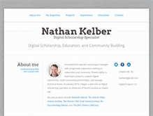 Tablet Screenshot of nkelber.com